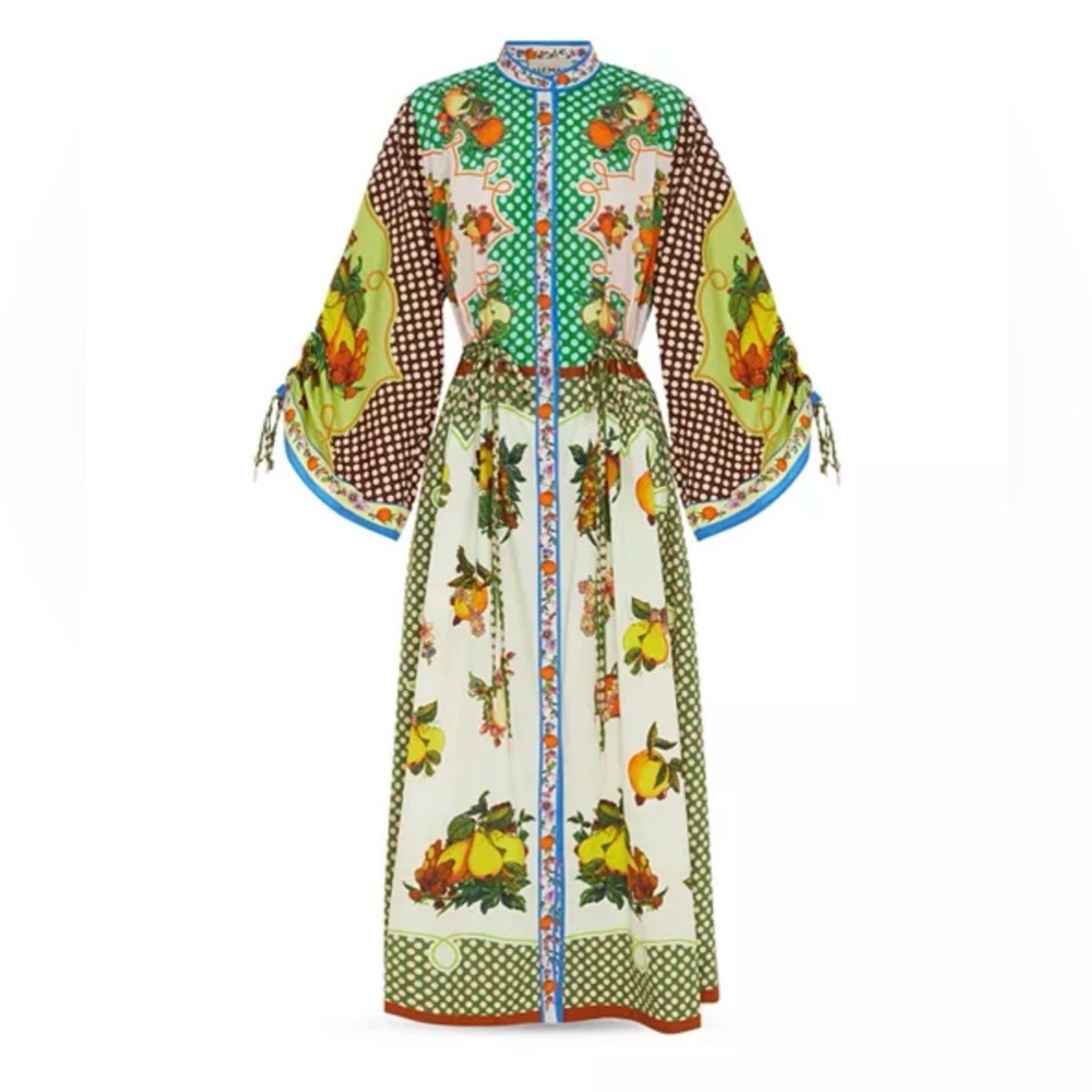 Alemais lemonis shirt dress